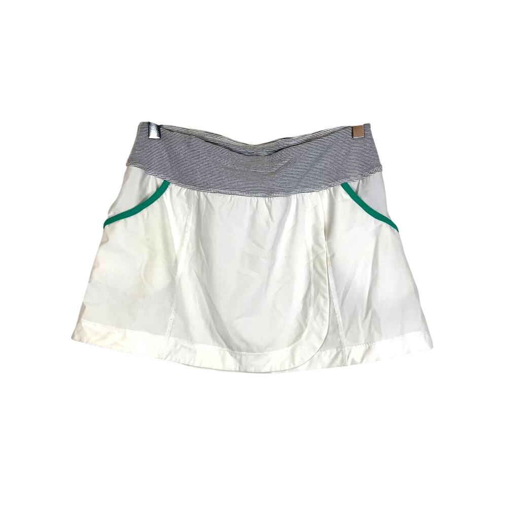 Albion Mini Pickleball Tennis Skort White Gray Women's Size Medium